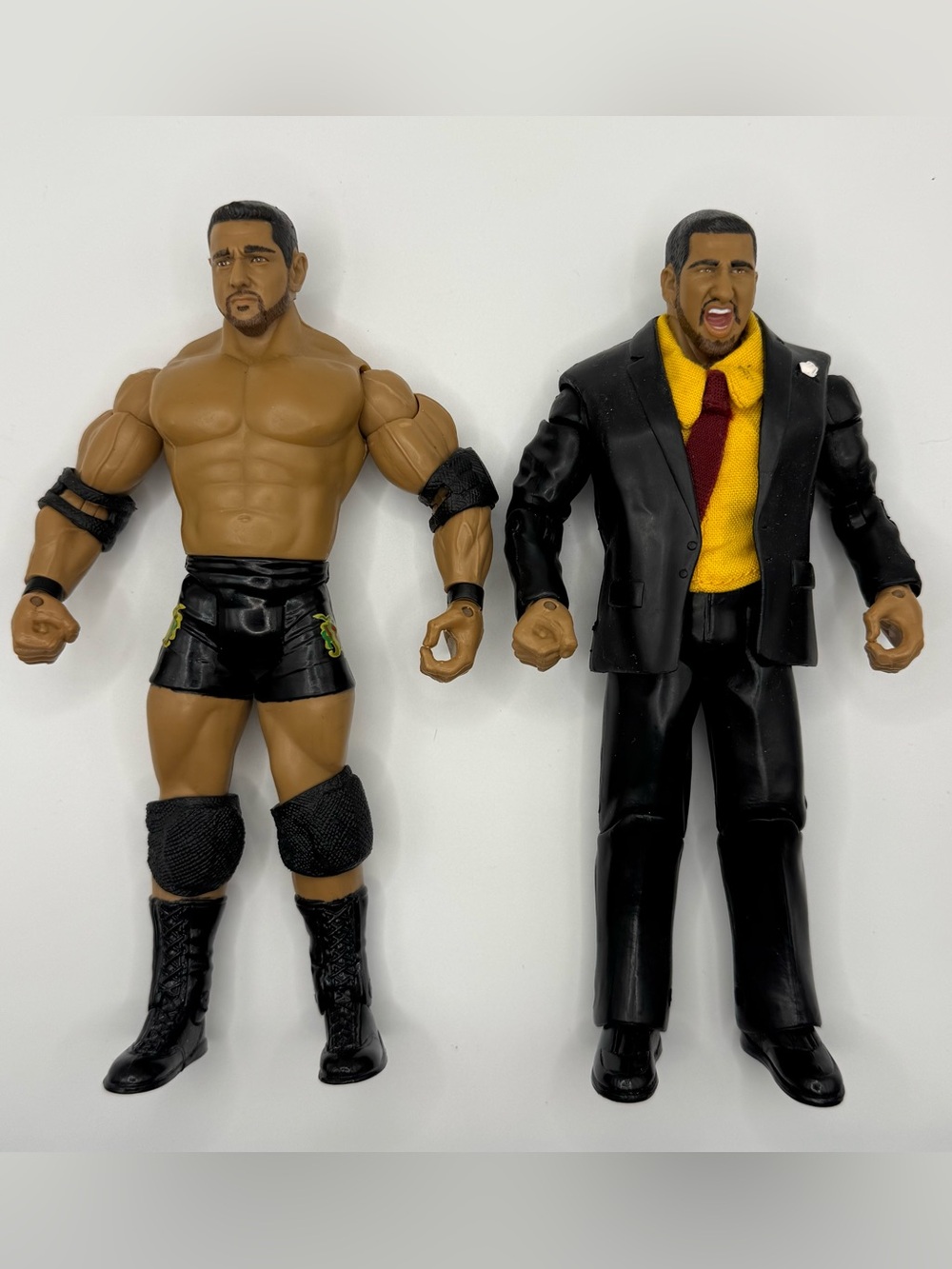 2005 WWE Jakks Pacific Adrenaline Series 14 Muhammad Hassan & Khosrow Daivari